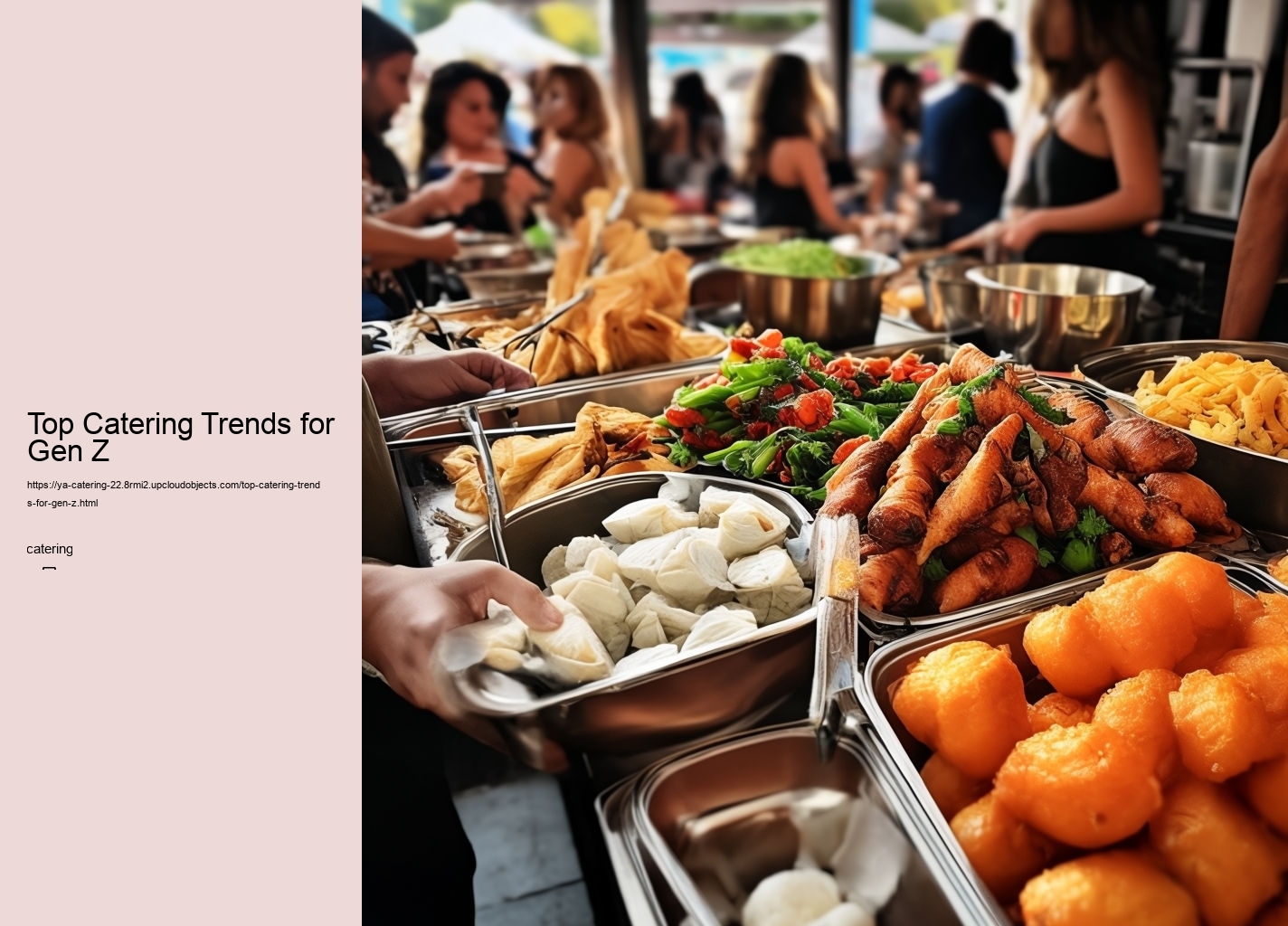 Top Catering Trends for Gen Z